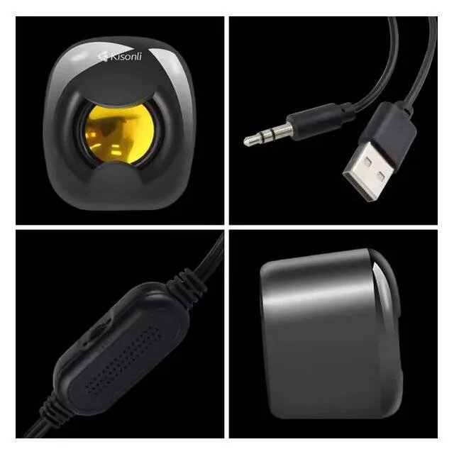 مكبر صوت - Kisonli A202 Speaker (Black) — 3