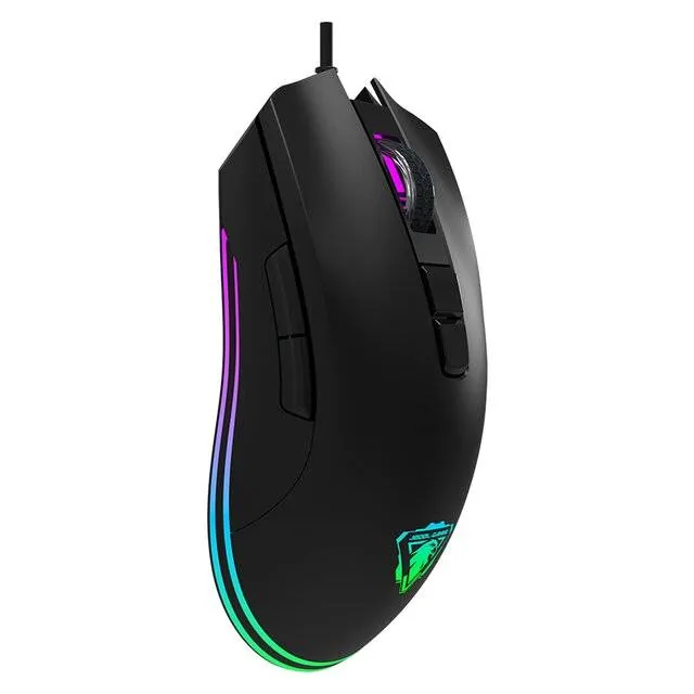 ماوس سلكي - Jedel GM‑708 RGB Mouse (Black) — 2