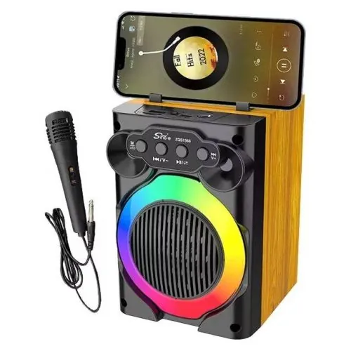 مكبر صوت بلوتوث - SING‑E ZQS 1368 BT+Mic Mini Speaker