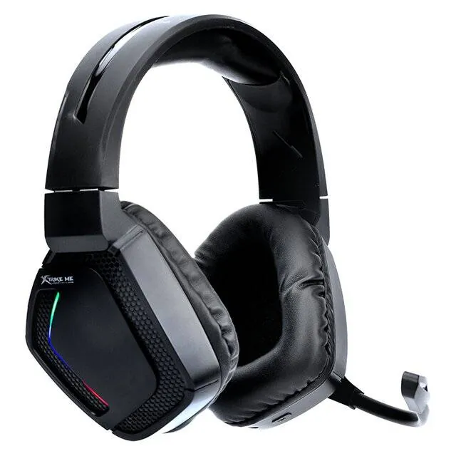 سماعة العاب اكستريك مي - Xtrike Me GH‑512W Gaming RGB Headset (Black) — 3