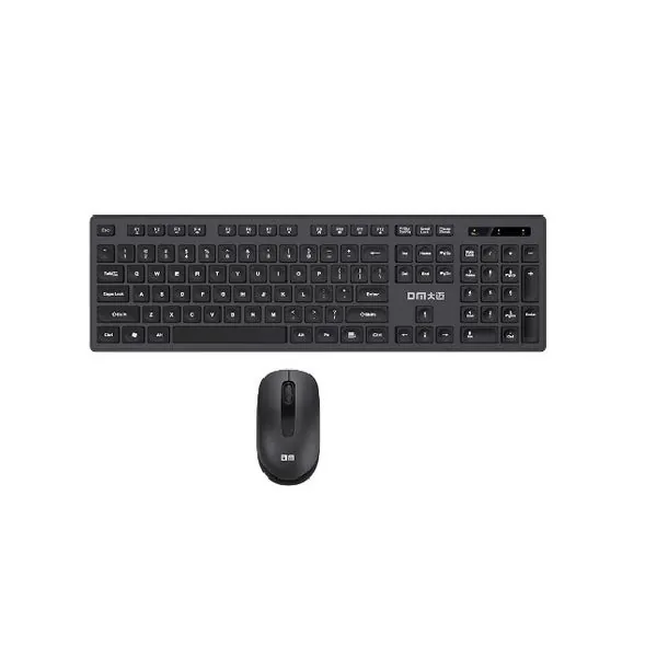 لوحة مفاتيح وماوس لاسلكي DM K12 Wireless Keyboard &amp; Mouse — 2