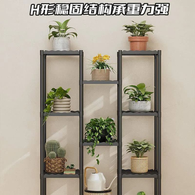 ستاند معدني متعدد الاستخدامات لتنسيق النباتات والديكور Multi-Layer Metal Plant Stand / Storage Shelf