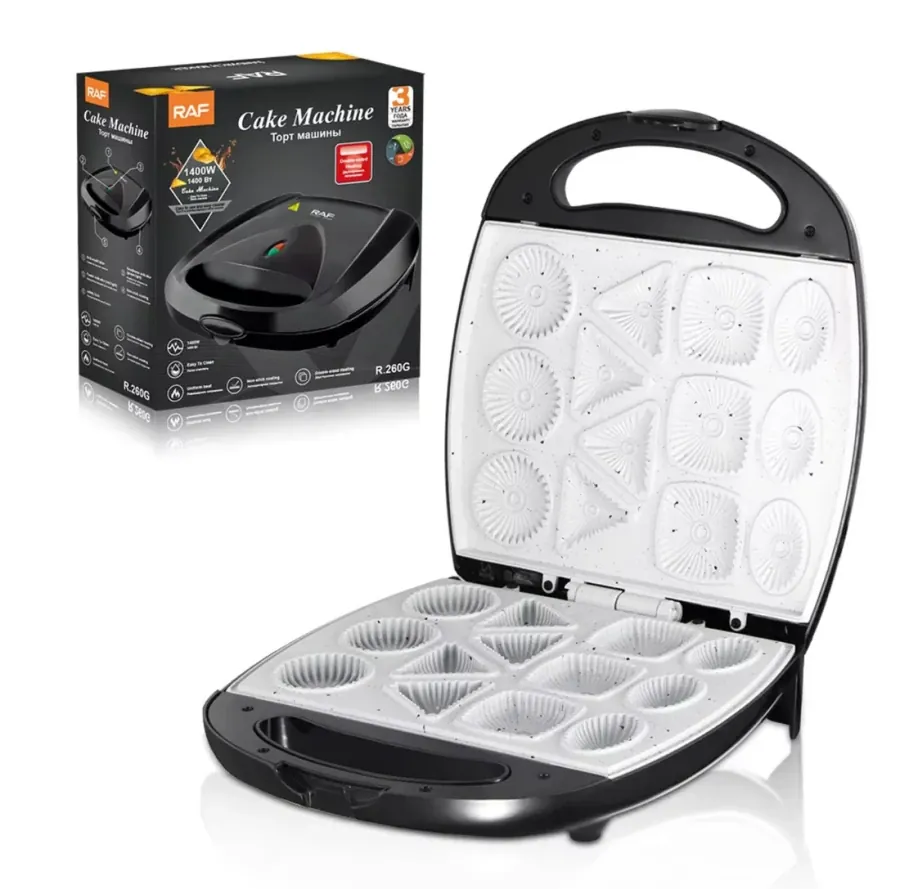 ماكينة صنع الكيك الكليجة RAF RAF Cake Machine (Model: R.260W) — 2