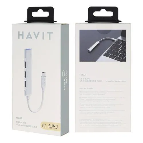 هاب يو اس بي - 4 في 1 USB HUB - 4 IN 1 — 3