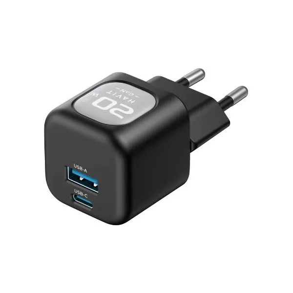 شاحن جداري - 20 واط Havit UC220 20W GaN Travel Charger — 2