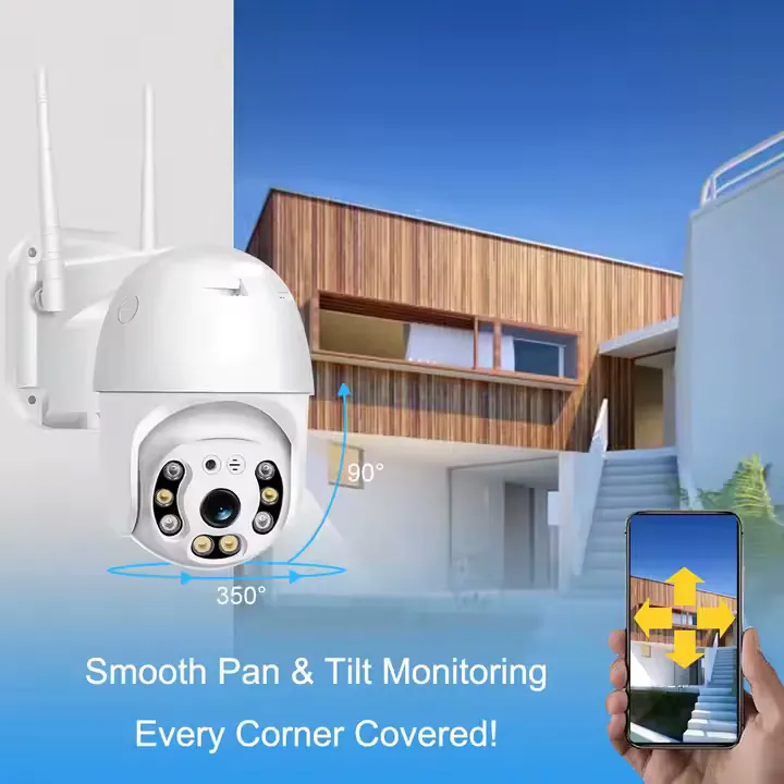 كاميرا مراقبة ذكية واي فاي متحركة 360° IP PTZ Wi‑Fi Smart Camera — 3