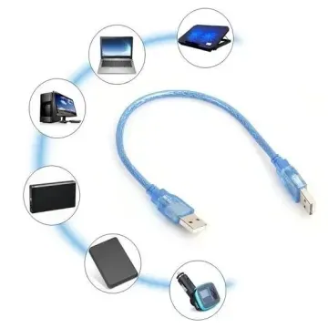 كيبل USB ‎A‎ إلى ‎A‎ بطول ‎1.5‎ متر مع فلتر فيرايت (مضاد للتشويش) USB 2.0 A Male to A Male Cable 1.5m with Ferrite Core — 3