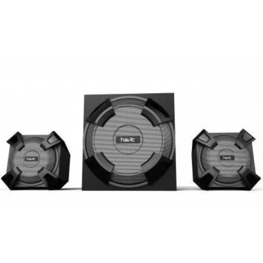 سماعات هافت متعددة الوظائف بلوتوث مع USB وفتحة بطاقة SD Multifunctional Subwoofer Speaker with USB &amp; SD Port — 3