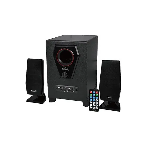 سماعة بلوتوث متعددة الوسائط مع منفذ USB وSD Subwoofer Bluetooth Multimedia Speaker