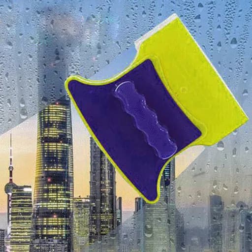 ممسحة تنظيف الزجاج المغناطيسية Magnetic Double Sided Glass Cleaner — 2