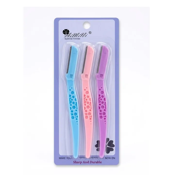 سيت شفرات للحواجب 3 قطع Eyebrows Razor 3 Pcs Set