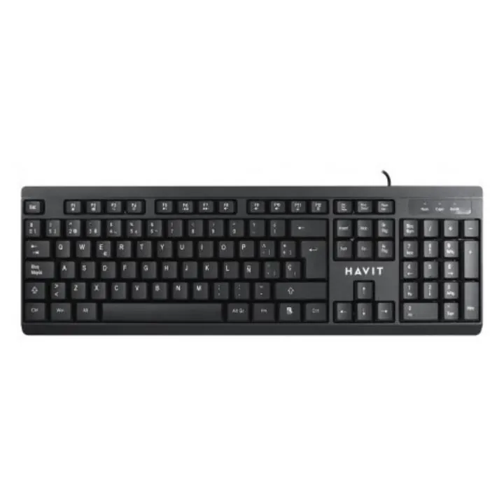 كيبورد هافيت سلكي KB376-AR (لوحة مفاتيح متعددة الوسائط) Havit KB376-AR Multimedia Keyboard — 3