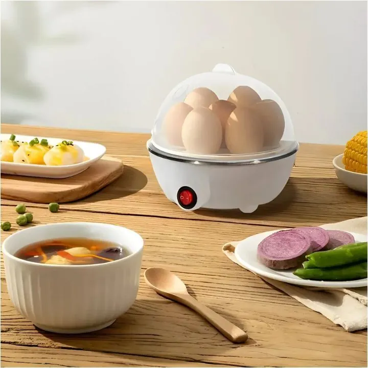 جهاز سلق البيض الكهربائي بالبخار Slivers Criest Egg Steamer SC-3101 — 3