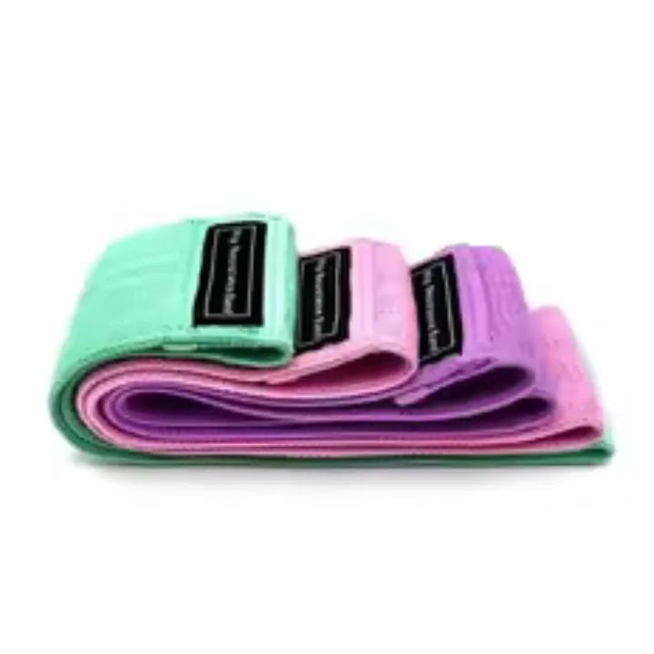 أشرطة مقاومة رياضية للياقة البدنية (3 مستويات) Hip Resistance Bands / Booty Bands (Set of 3) — 3