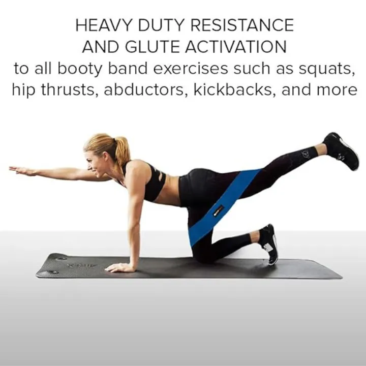 أشرطة مقاومة رياضية للياقة البدنية (3 مستويات) Hip Resistance Bands / Booty Bands (Set of 3) — 5