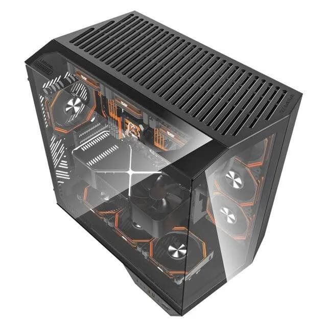 صندوق حاسوب كيس دارك فلاش DY470 (أسود) DarkFlash DY470 Case (Black) — 3