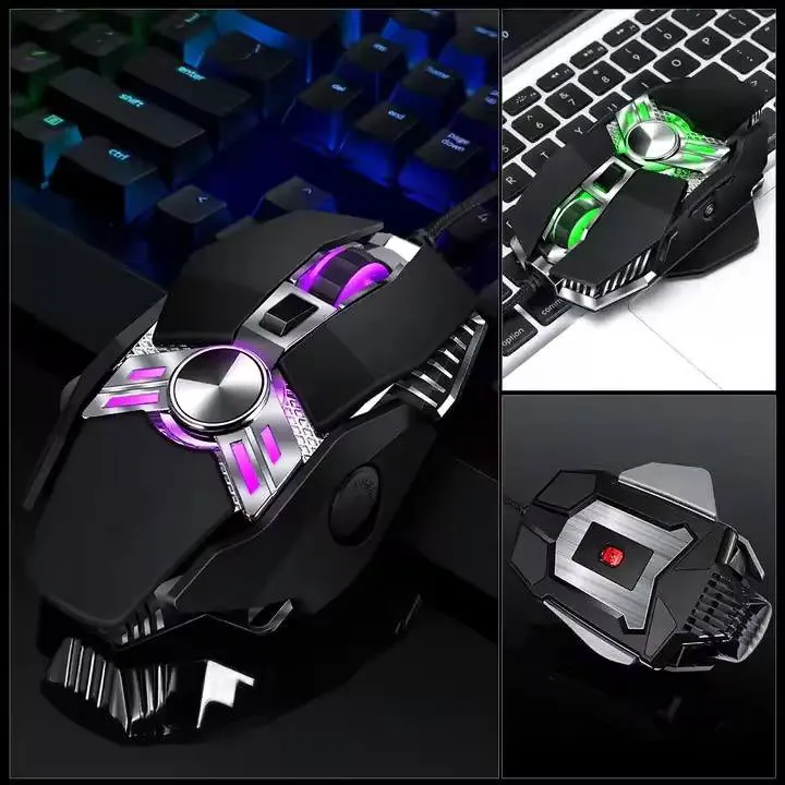ماوس ألعاب احترافي مضيء Linmony G602 SABER Linmony G602 SABER RGB Gaming Mouse