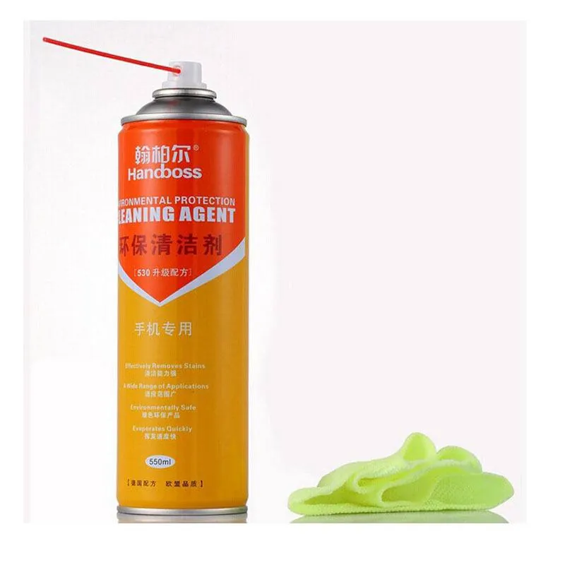 بخاخ منظف للأجهزة الإلكترونية والهواتف من هاندبوس – 550 مل Handboss Environmental Protection Cleaning Agent – 550ml — 2
