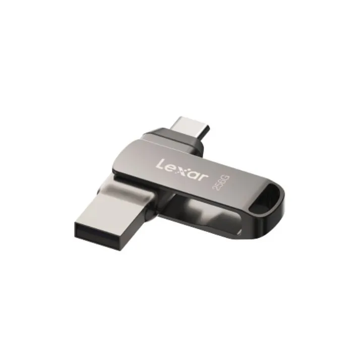 فلاشة ليكسر 256 جيجا بايت مزدوجة المنافذ – موديل D400 Lexar JumpDrive Dual Drive D400 256GB USB 3.2 Gen 1