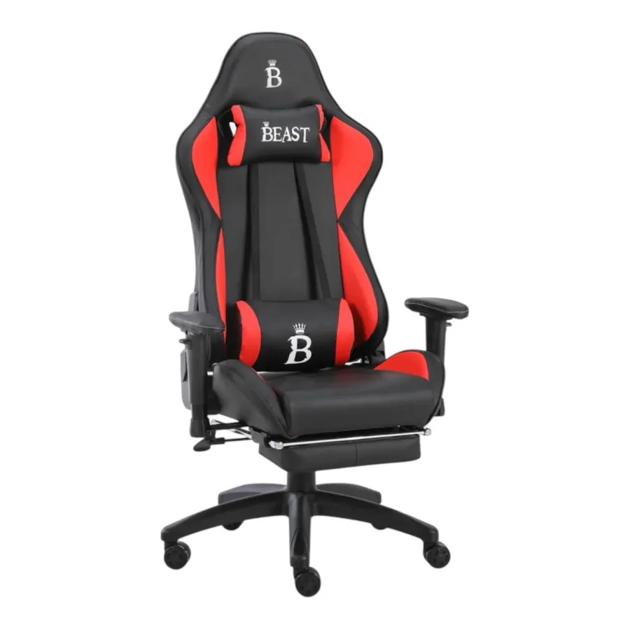 كرسي ألعاب بيست SD-024A أسود وأحمر BEAST Gaming Chair SD-024A Black Red — 2