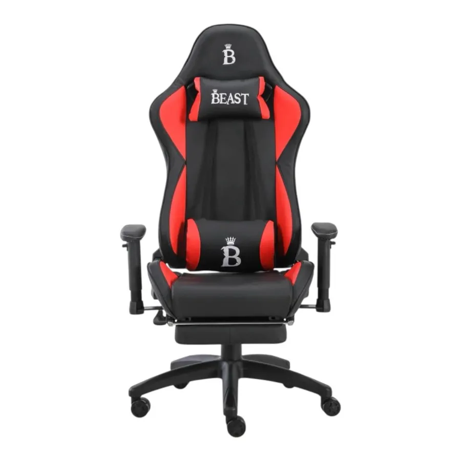 كرسي ألعاب بيست SD-024A أسود وأحمر BEAST Gaming Chair SD-024A Black Red