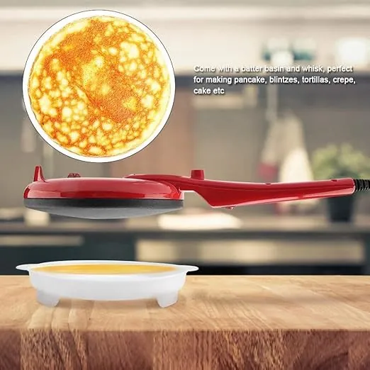 مقلاة بان كيك أوتوماتيكية كهربائية وخابزة خبز Fully Automatic Pancake Pan &amp; Bread Maker — 4