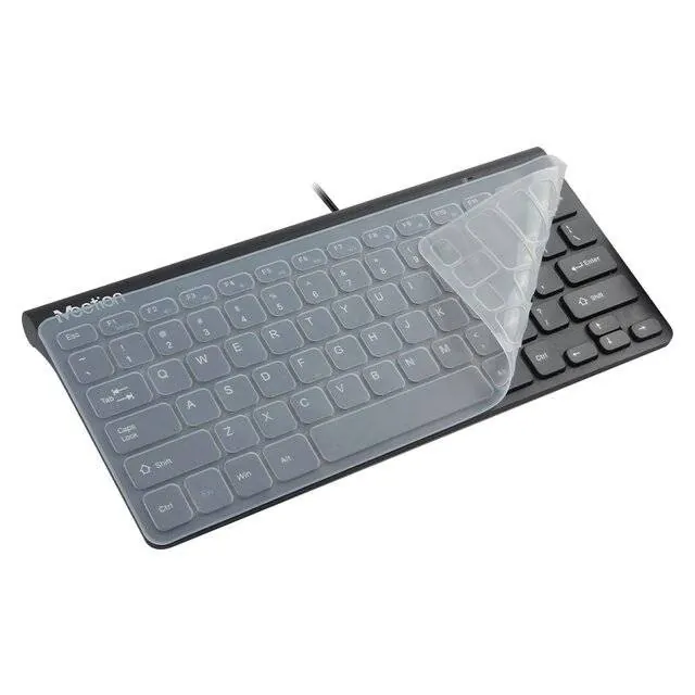 كيبورد ميني سلكي عربي إنجليزي من ميشين Meetion K400 Mini Keyboard [AR–EN] (Black) — 3