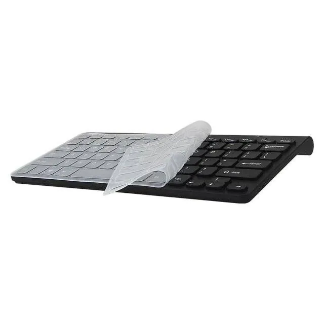 كيبورد ميني سلكي عربي إنجليزي من ميشين Meetion K400 Mini Keyboard [AR–EN] (Black) — 2