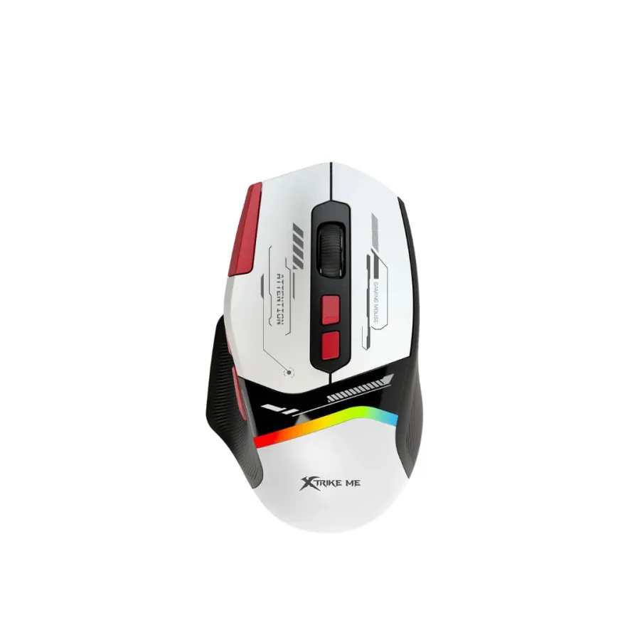 ماوس ألعاب إكسترايك مي GM-323 سلكي بدقة 12800 DPI وإضاءة RGB XTRIKE ME GM-323 12800 DPI Wired Gaming Mouse