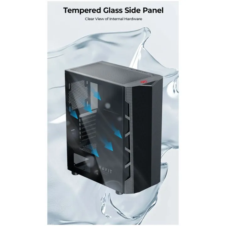 كيس حاسوب كيمنك هافيت CF928 HAVIT CF928 Gaming Chassis — 2