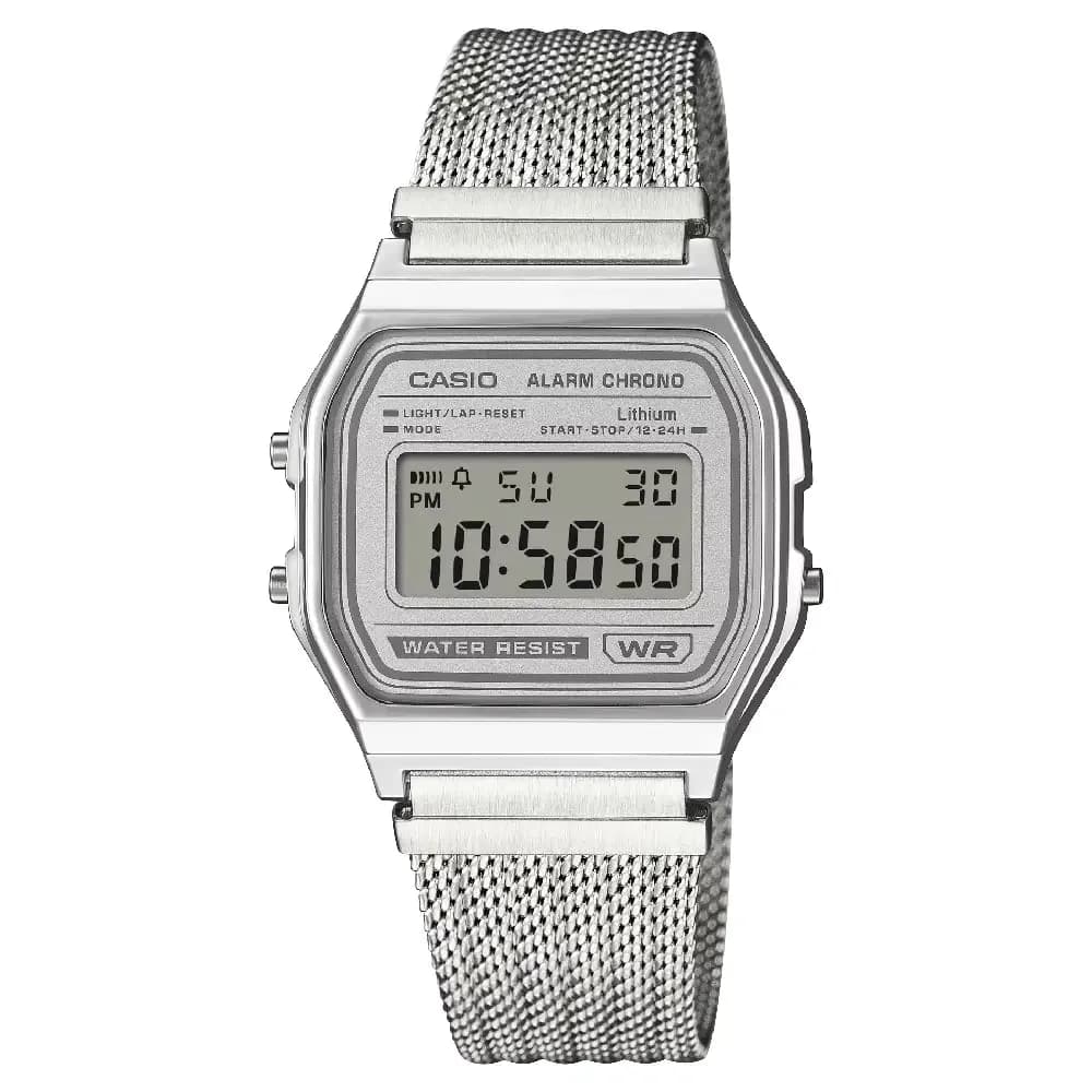 ساعة كاسيو الرقمية الكلاسيكية A158WEM-7DF