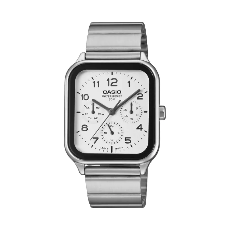 ساعة كاسيو رجالية أنالوج ستانلس ستيل MTP-M306D-7AVDF