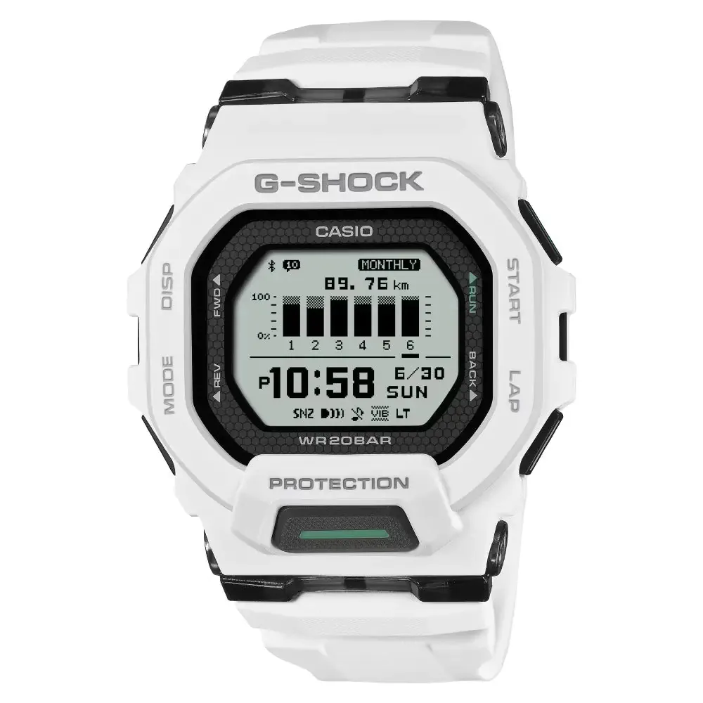 ساعة كاسيو جي شوك GBD-200-7DR رياضية للجنسين