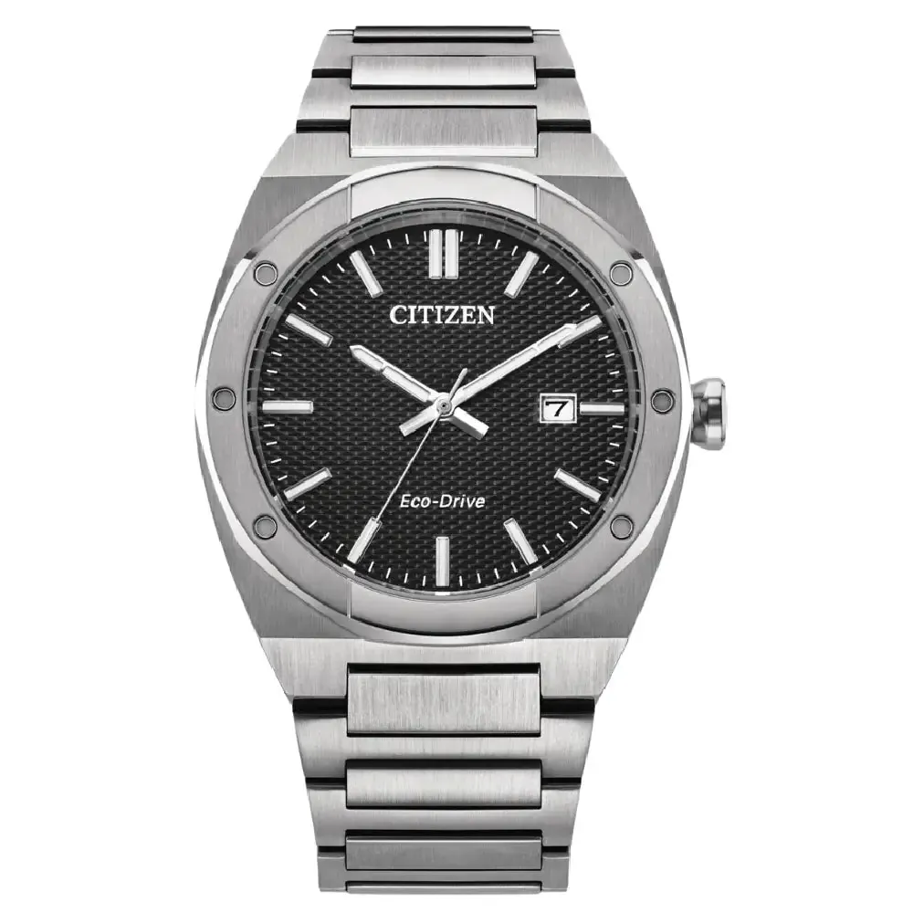 ساعة سيتيزن Eco-Drive رجالية ستانلس ستيل BM7660-54E