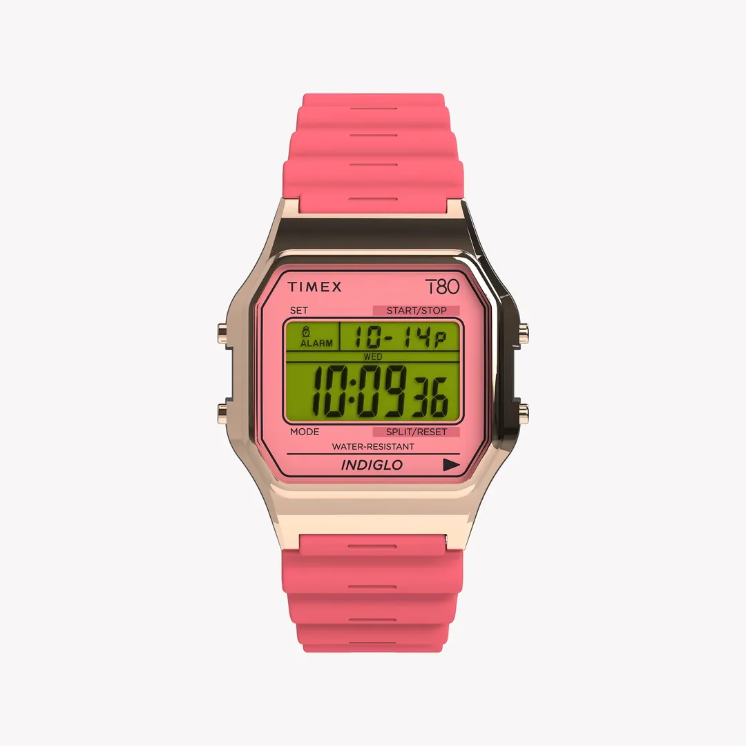 ساعة تايمكس T80 ستانلس ستيل وريزن TW2W44000