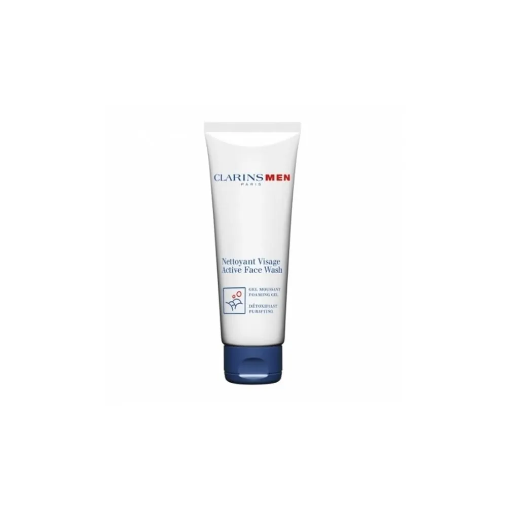 كلارينس غسول الوجه للرجال Active Face Wash 125 مل