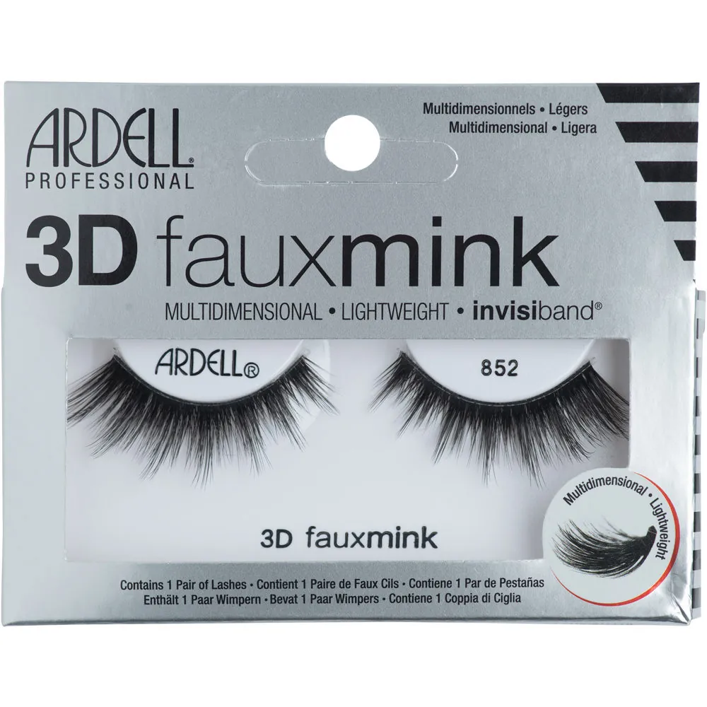 أردل رموش صناعية 3D فو مينك موديل 852 - زوج واحد