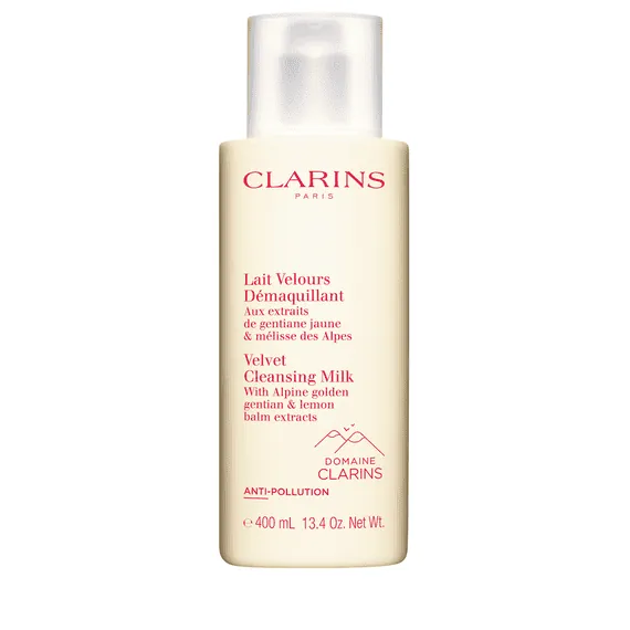 كلارينس حليب التنظيف المخملي (Velvet Cleansing Milk)
