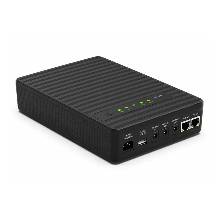 ميني UPS ريسنغ POE-110N بقدرة 110 واط وسعة 17600mAhRISING POE-110N Mini UPS 110W 17600mAh