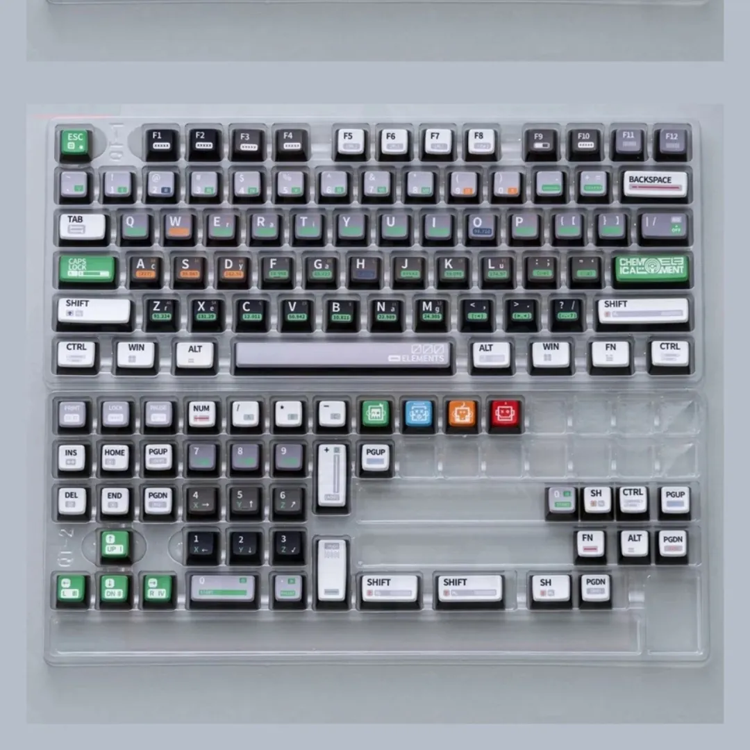PBT Keycap Set – Multi-Theme, Compatible with Multiple Mechanical Keyboard Layouts