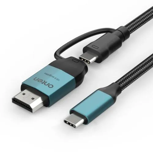 OTN-UC956 Cable USB-C to USB-C+HDMI 4K@30Hz كيبل شحن+نقل صورة