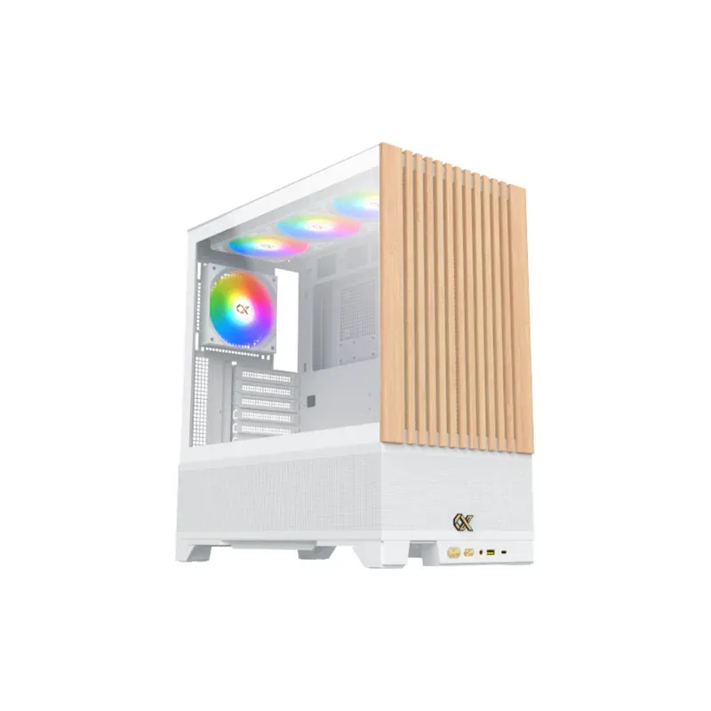 XIGMATEK ENDORPHIN WD ARCTIC– E-ATX Mid-Tower PC Case – White