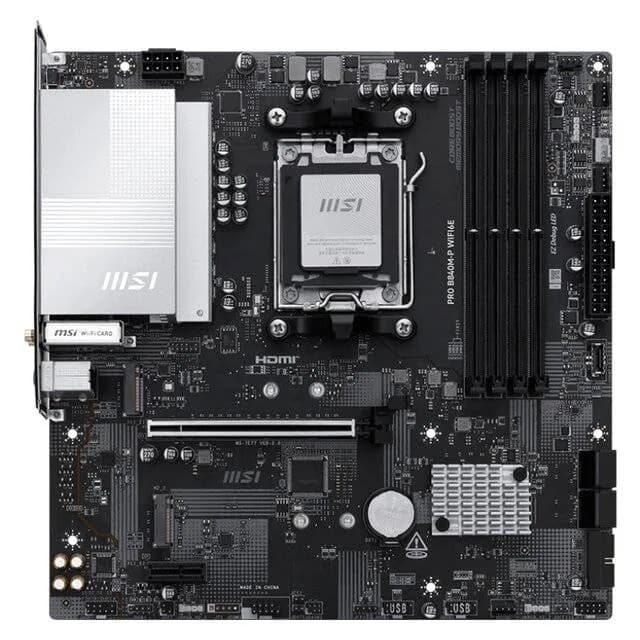 اللوحة الأم MSI PRO B840M-P WiFi DDR5 – مقبس AM5 — 3
