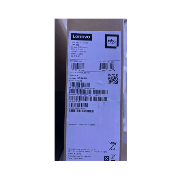 Lenovo V15 G4 IRU – (RYAX) Intel Core i7-13620H — 10