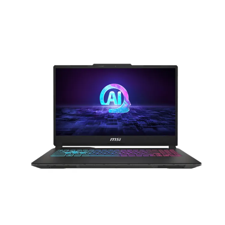 لابتوب MSI Cyborg 15 AI A1VEK-032AE | شاشة 15.6 بوصة FHD 144Hz | Core Ultra 7 155H | RAM 16GB | SSD 512GB | RTX 4050 6GB