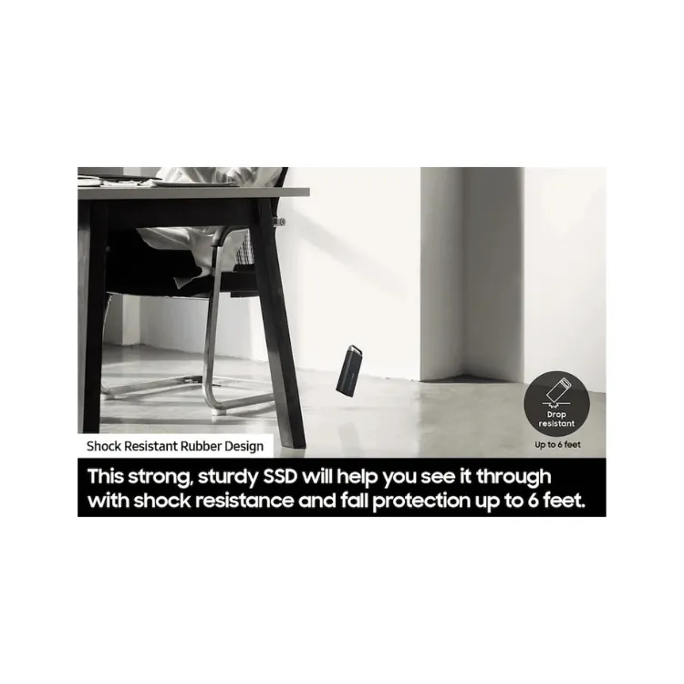 Samsung T5 EVO | 2TB | USB 3.2 | 540MB/s Read | Portable SSD — 5