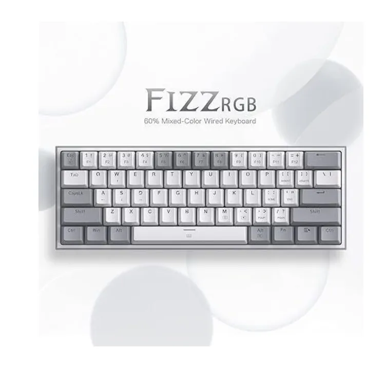 كيبورد Redragon Fizz K617 RGB GAMING KEYBOARD — 6