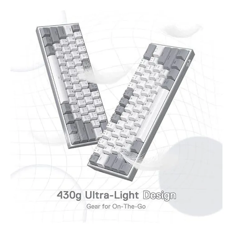 كيبورد Redragon Fizz K617 RGB GAMING KEYBOARD — 4