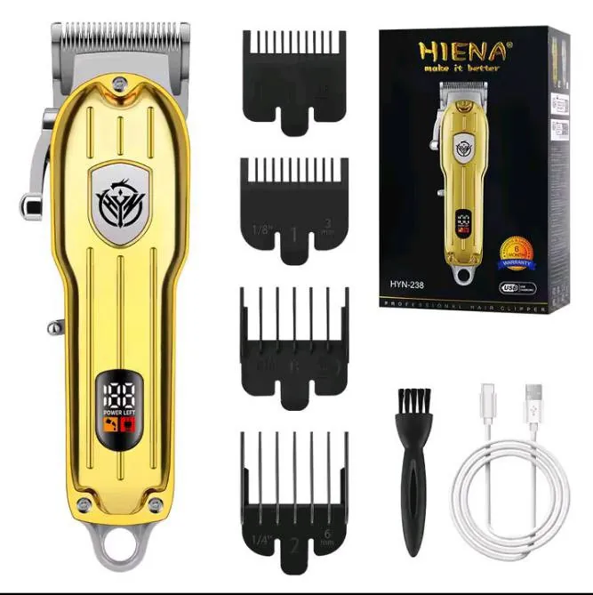 ماكينة حلاقة شعر احترافية قابلة للشحن – Hiena HYN-238 / YX-808 Professional Electric Hair Clipper – Hiena HYN-238 / YX-808