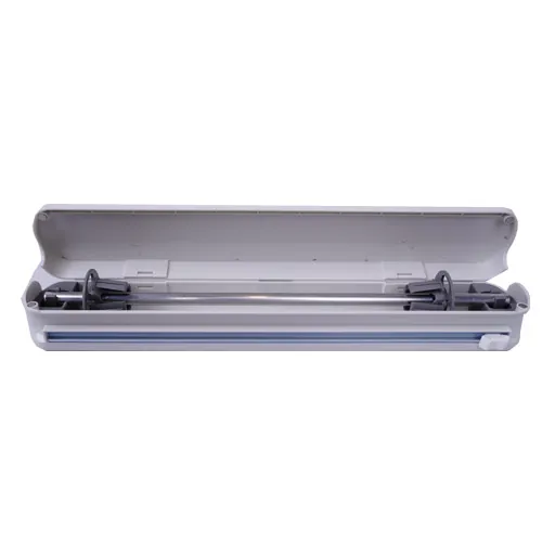 اداة قطع امونيوم ونايلون حفظ الطعام Plastic Wrap Dispenser with Cutter — 3